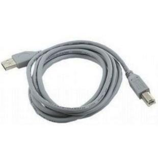 Cablexpert Кабель USB 2.0 Pro, AM/BM, 1.8м, экран, серый (CCP-USB2-AMBM-6G) - фото 1 - id-p221153754