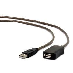 Gembird/Cablexpert Кабель удлинитель USB 2.0 активный AM/AF, 10м (UAE-01-10M) - фото 1 - id-p221153755