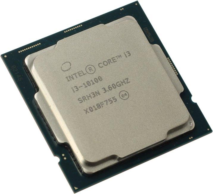 Процессор CPU Intel Core i3-10100 3.6 GHz/4core/SVGA UHD Graphics630/6Mb/65W/8 GT/s LGA1200 - фото 1 - id-p221154009