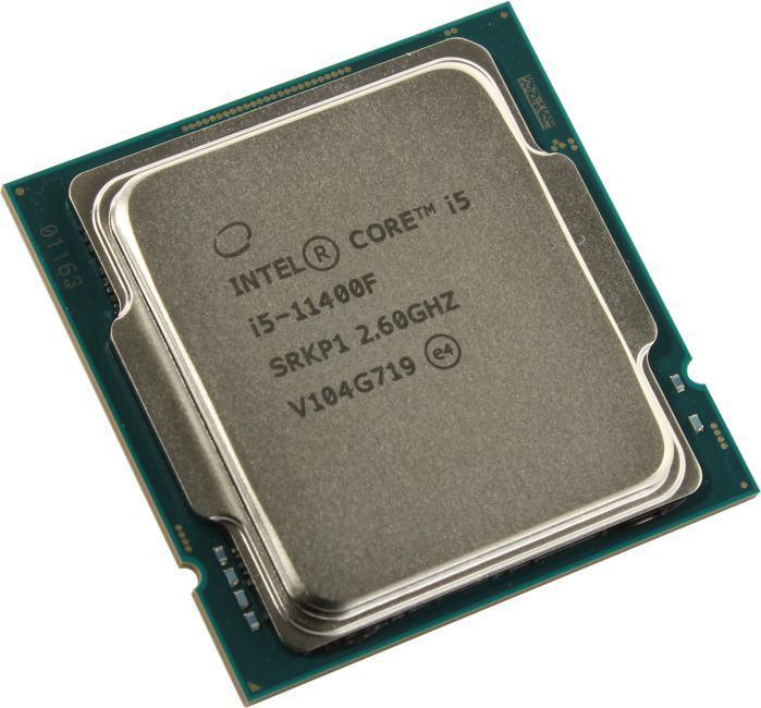 Процессор CPU Intel Core i5-11400F 2.6 GHz/6core/3+12Mb/65W/8 GT/s LGA1200 - фото 1 - id-p221154015