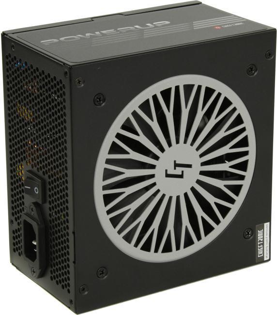 Блок питания Chieftec CHIEFTRONIC PowerUp GPX-550FC 550W ATX (24+4x4+2x6/8пин) Cable Management - фото 1 - id-p221153866