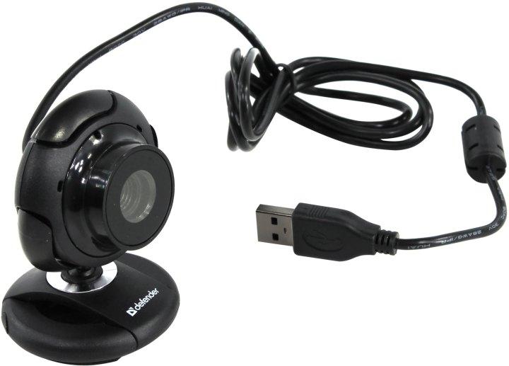 Интернет-камера Defender C-2525HD (USB2.0 1600x1200 микрофон) 63252 - фото 1 - id-p221154154