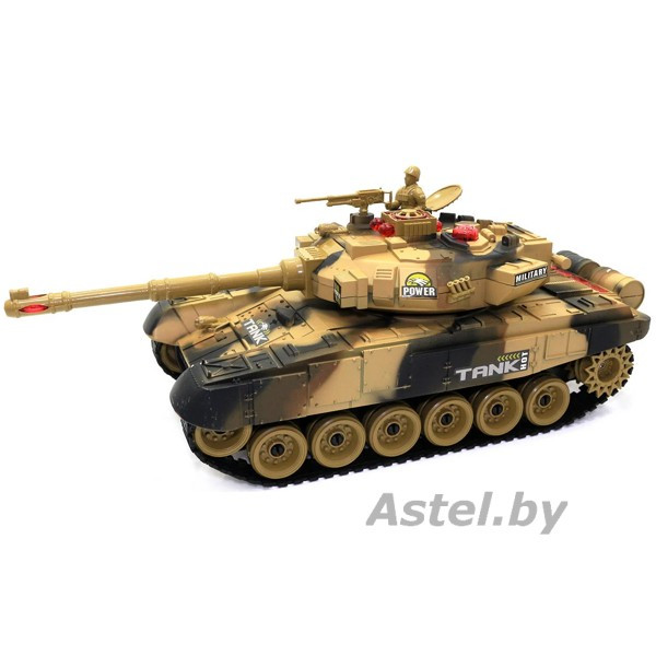 Радиоуправляемый боевой танк WAR TANK 9995 Р/У / АКБ (свет, звук) 32 см - фото 2 - id-p199347493