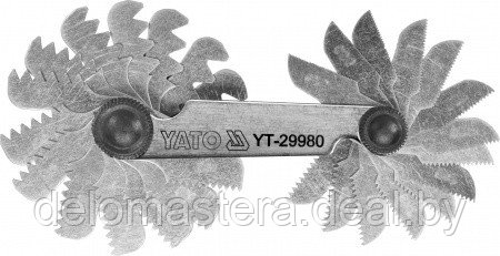 Резьбомер метрический "Yato" YT-29980 - фото 1 - id-p221157479
