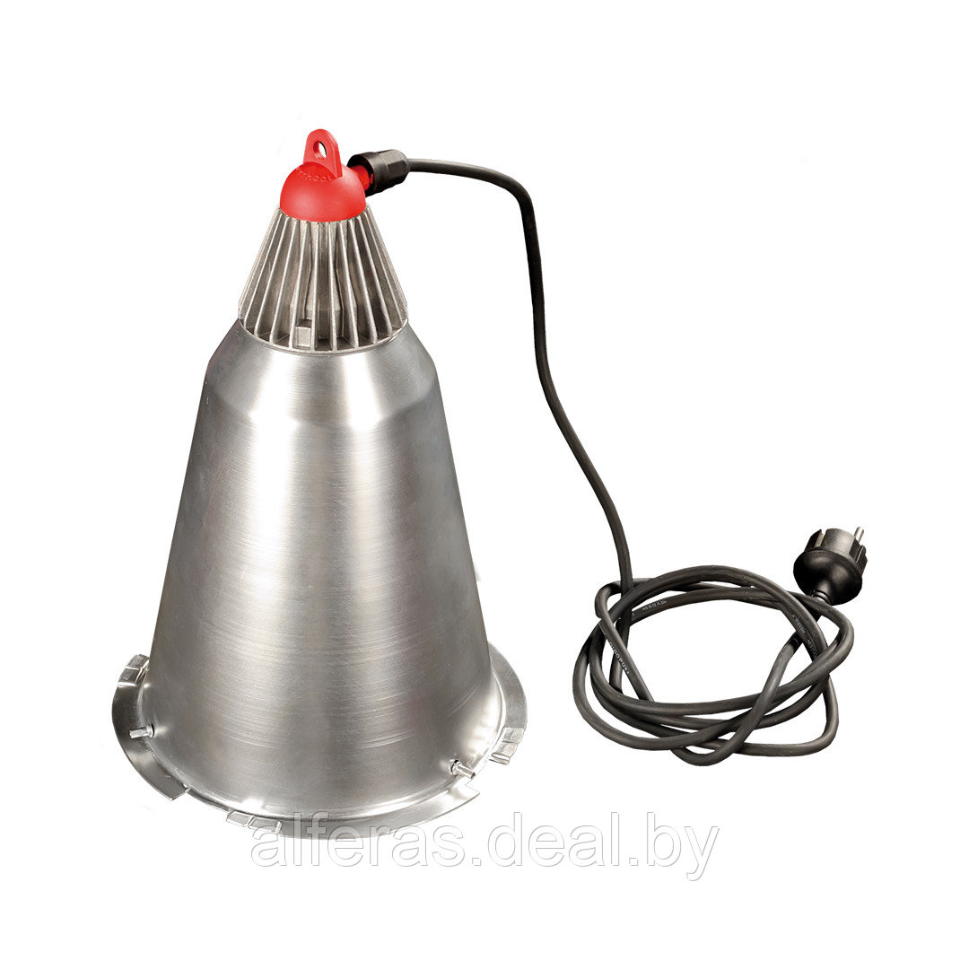 Светильник для лампы обогрева для монтажа в крышку логова - фото 2 - id-p221158034