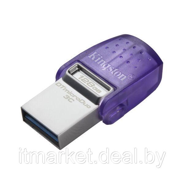 Usb flash disk 128Gb Kingston DataTraveler microDuo 3C (DTDUO3CG3/128Gb) - фото 2 - id-p221157763