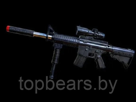 Автомат детский пневматический (M4A1) Airsoft Gun 333 с тактической рукояткой - фото 2 - id-p221159165