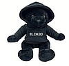 Мягкая игрушка Плюшевый мишка BLCKBO 40см, черный в худи с капюшоном, фото 2