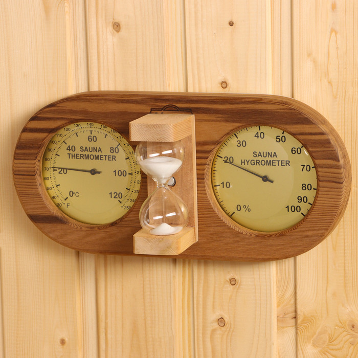 Песочные часы с термомтером 29х14х8,3 см V-T080-2 - фото 1 - id-p221165557