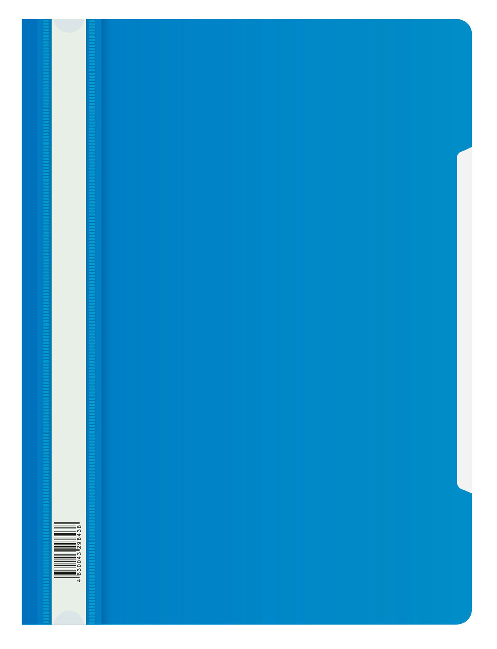 Папка-скоросшиватель Бюрократ Люкс -PSL20BLUE A4 прозрач.верх.лист пластик синий 0.14/0.18 - фото 1 - id-p221161387