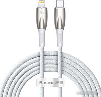 Кабель Baseus Glimmer Series Fast Charging Data Cable 20W USB Type-C - Lightning (2 м, белый)