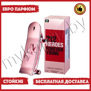 Евро парфюмерия Carolina Herrera 212 Heroes Forever Young 90 ml женский