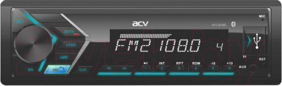 Бездисковая автомагнитола ACV AVS-814BB - фото 1 - id-p221183268