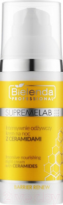 Крем для лица Bielenda Professional Supremelab Barrier Renew питательный ночной с керамидами - фото 1 - id-p221191507