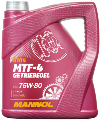 Трансмиссионное масло Mannol MTF-4 Getriebeoel 75W80 GL-4 / MN8104-4 - фото 1 - id-p221191136