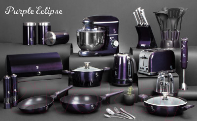 Набор сковородок Berlinger Haus Purple Eclips 7104-BH - фото 3 - id-p221195946