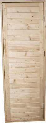 Деревянная дверь для бани КомфортПром 70x180 / 10223353 - фото 1 - id-p221211417