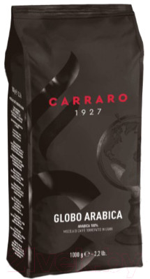 Кофе в зернах Carraro Globo Arabica 100% арабика - фото 1 - id-p221222677