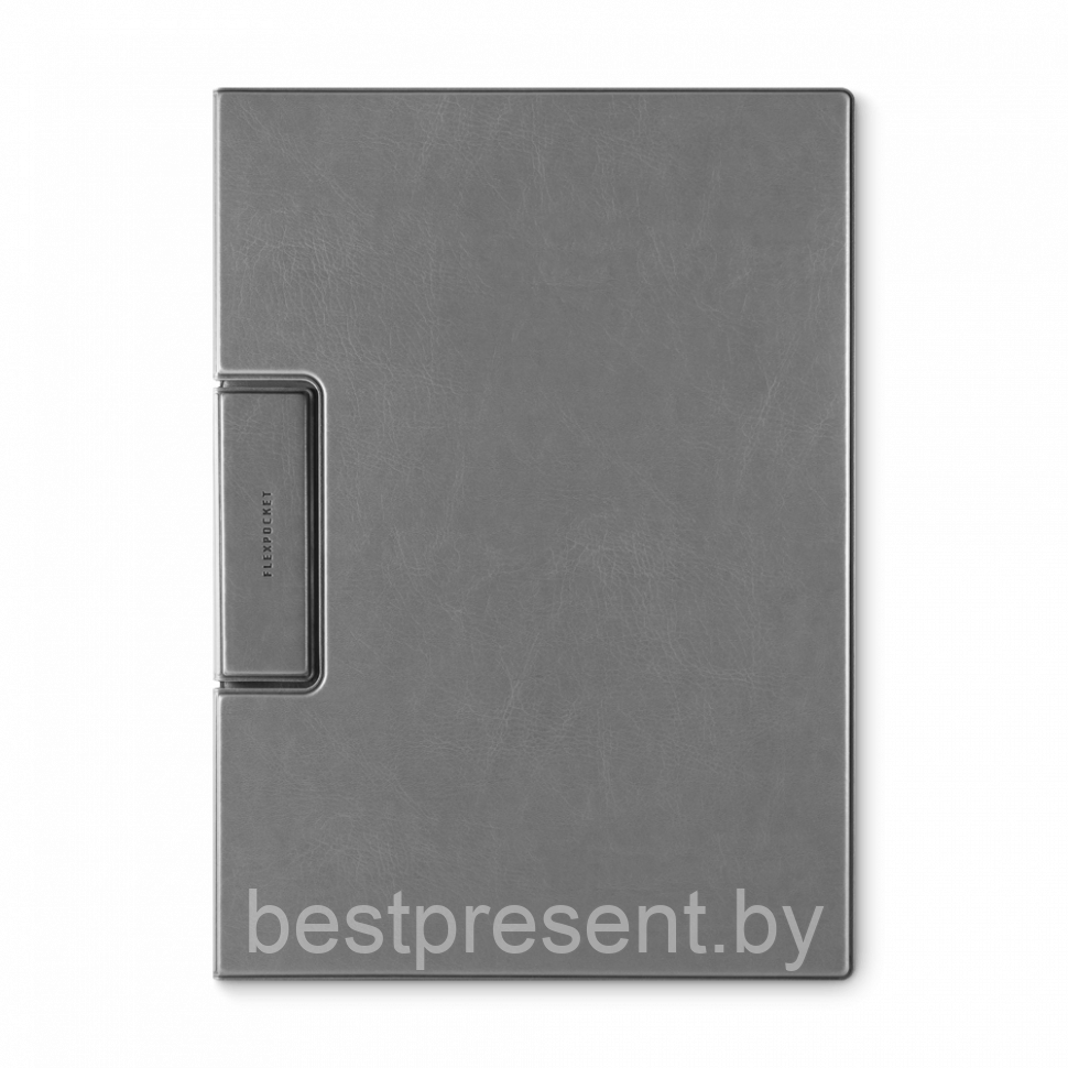 Папка-планшет с магнитным держателем, цвет серый classic - фото 1 - id-p221225391