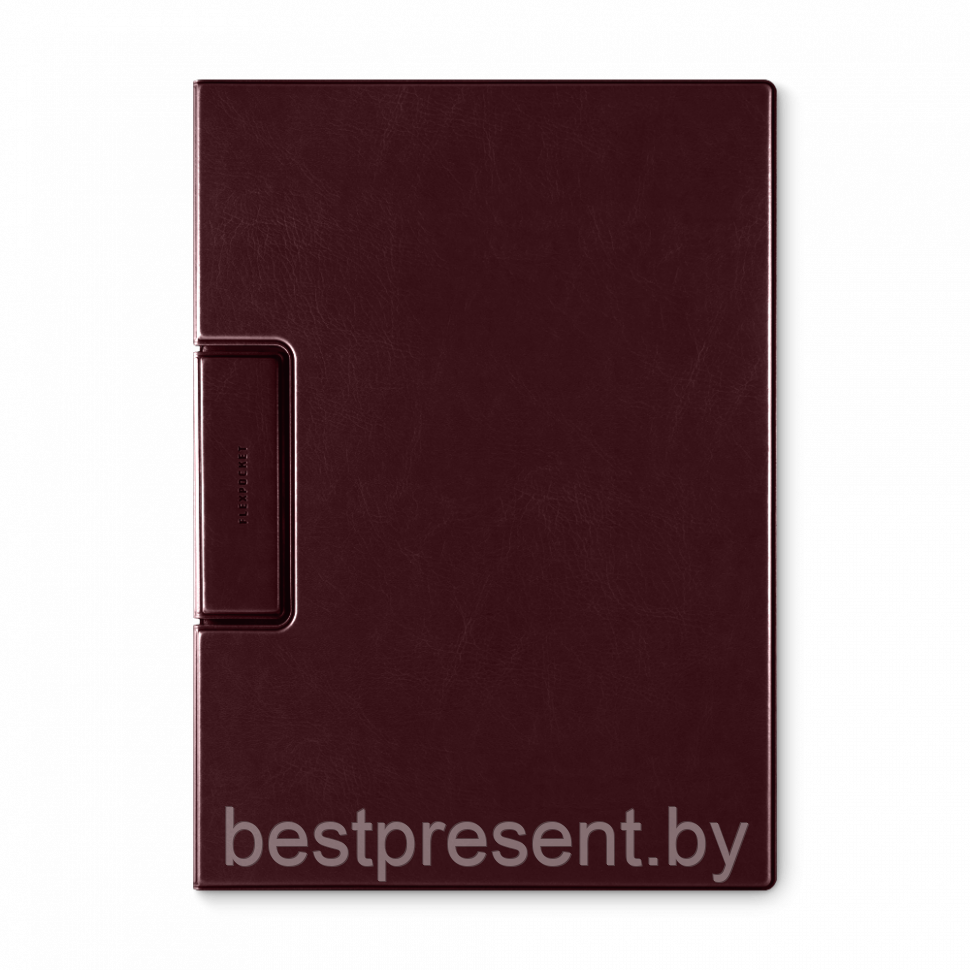 Папка-планшет с магнитным держателем, цвет коричневый classic - фото 1 - id-p221225392