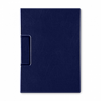 Папка-планшет с магнитным держателем, цвет темно-синий classic