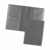 Обложка для паспорта с отделениями, цвет серый classic