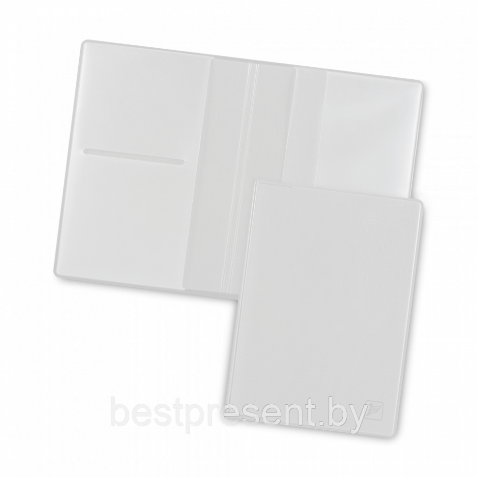 Обложка для паспорта с отделениями, цвет белый classic - фото 1 - id-p221225401