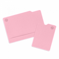 Настольный мат с ковриком для мыши, цвет розовый