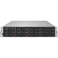 Сервер Supermicro 6029U Xeon 2x Gold 6134 128Gb DDR4 2400T 12x noHDD 3.5" SATA/SAS, RAID AOC-S3008L-H8E, 2*PSU