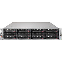 Сервер Supermicro 6029U Xeon 2x Silver 4110 64Gb DDR4 2400T 12x noHDD 3.5" SATA/SAS, RAID AOC-S3008L-H8E,