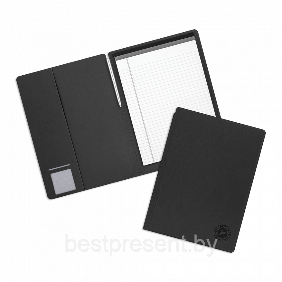 Блокнот-планшет А4 с обложкой, цвет черный - фото 1 - id-p221226648