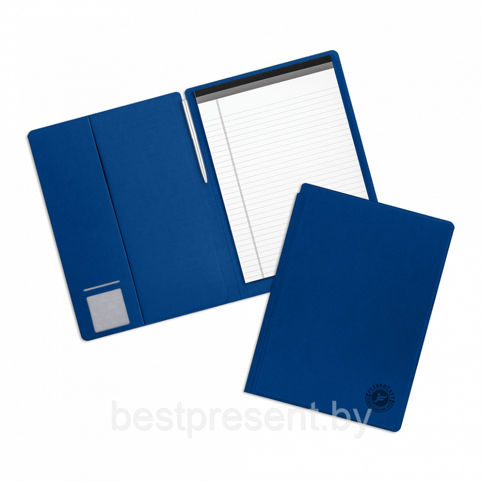 Блокнот-планшет А4 с обложкой, цвет темно-синий - фото 1 - id-p221226653