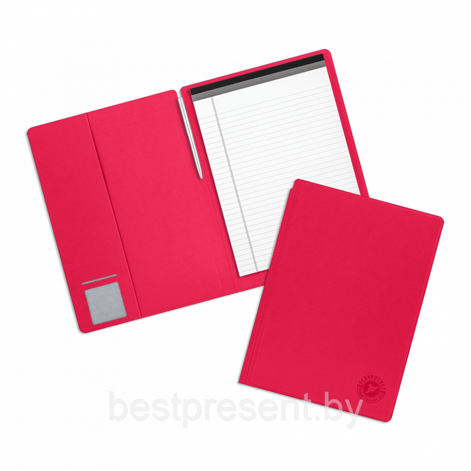 Блокнот-планшет А4 с обложкой, цвет маджента - фото 1 - id-p221226656
