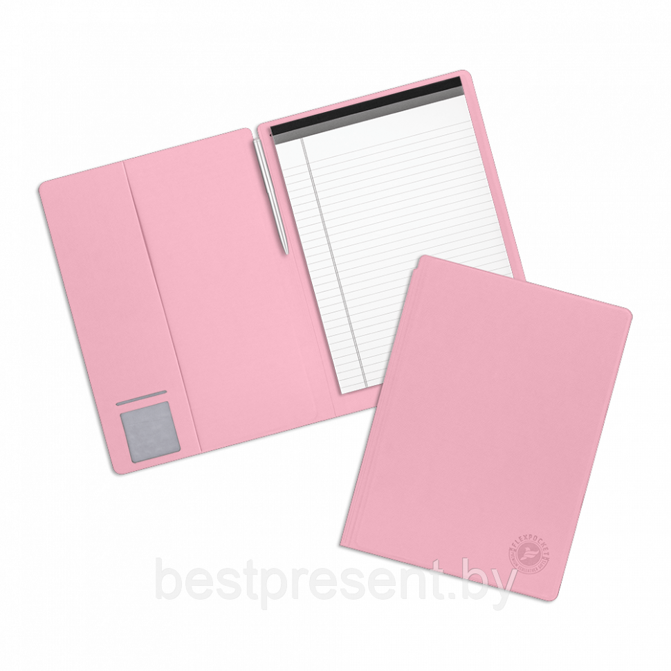 Блокнот-планшет А4 с обложкой, цвет розовый - фото 1 - id-p221226658