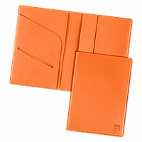 Обложка для паспорта - премиум, цвет оранжевый