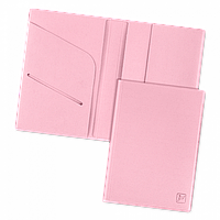 Обложка для паспорта - премиум, цвет розовый