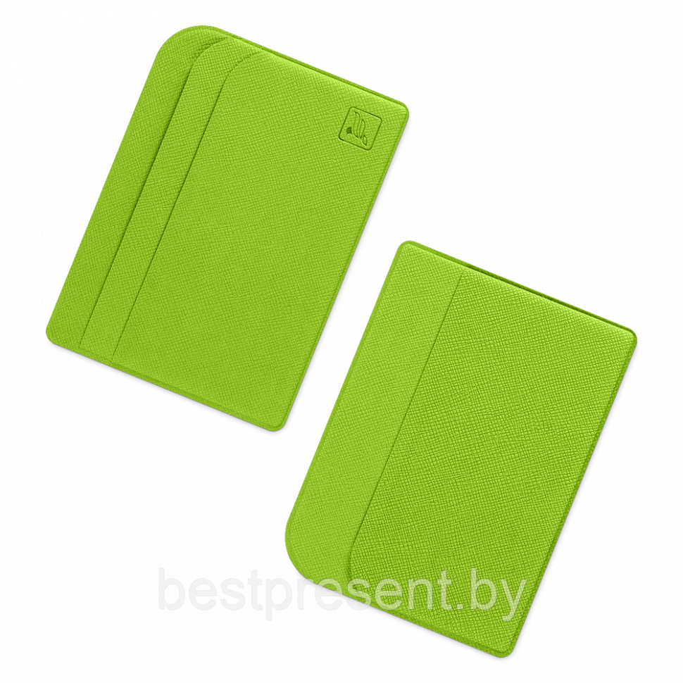 Футляр для пластиковых карт, цвет зеленый - фото 1 - id-p221226701