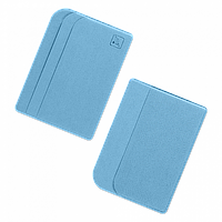 Футляр для пластиковых карт, цвет голубой