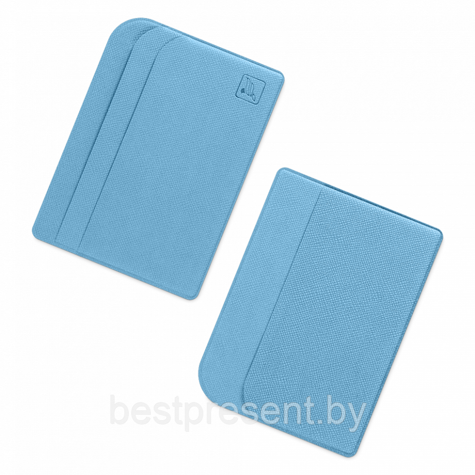 Футляр для пластиковых карт, цвет голубой - фото 1 - id-p221226703