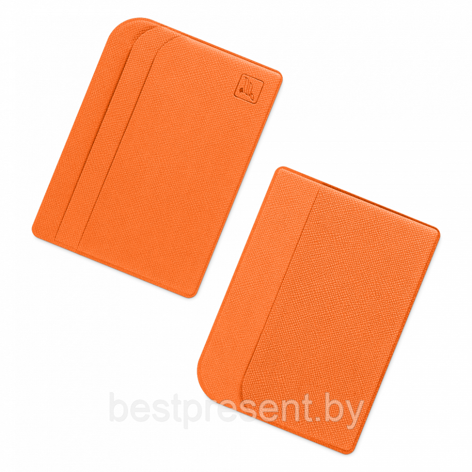 Футляр для пластиковых карт, цвет оранжевый - фото 1 - id-p221226704