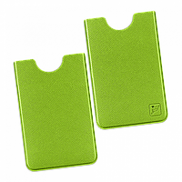 Чехол для пластиковой карты, цвет зеленый