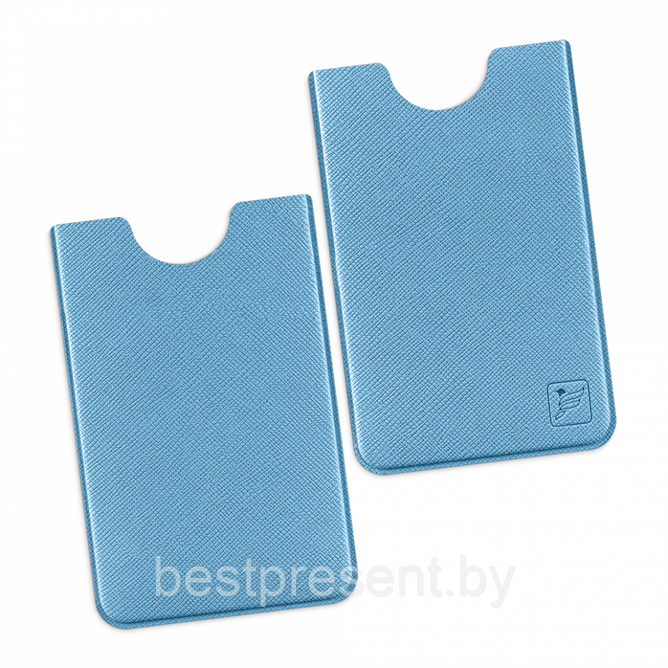 Чехол для пластиковой карты, цвет голубой - фото 1 - id-p221226768