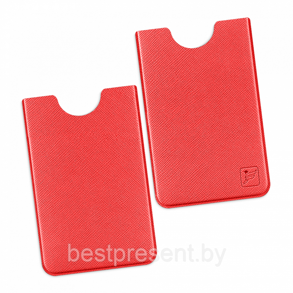 Чехол для пластиковой карты, цвет красный - фото 1 - id-p221226771