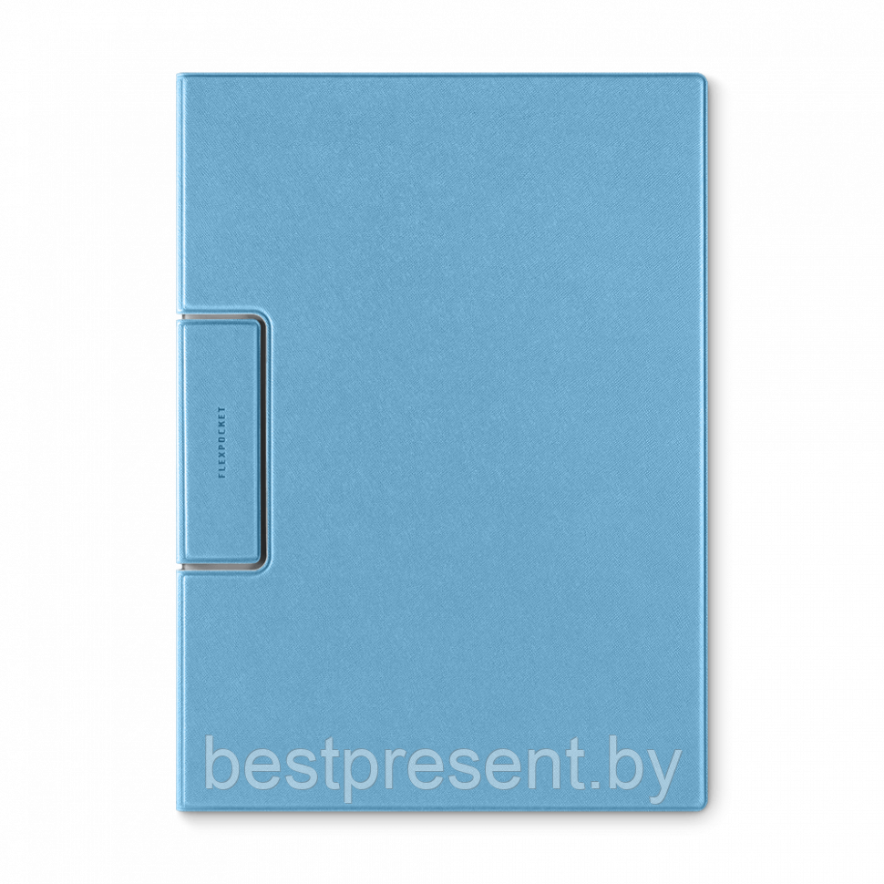 Папка-планшет с магнитным держателем, цвет голубой - фото 1 - id-p221225632