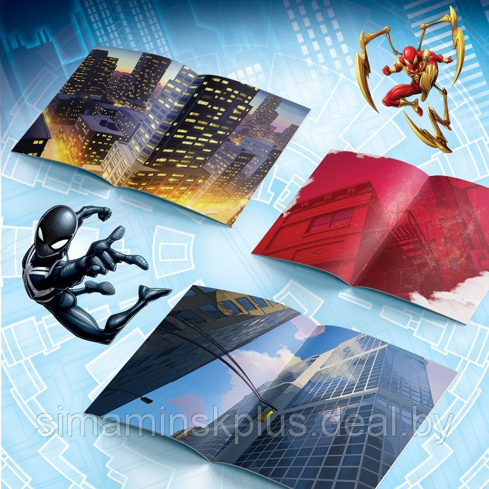Набор альбомов с наклейками "Человек-паук", Marvel - фото 4 - id-p221226983