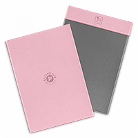 Папка планшет на магнитах, цвет розовый