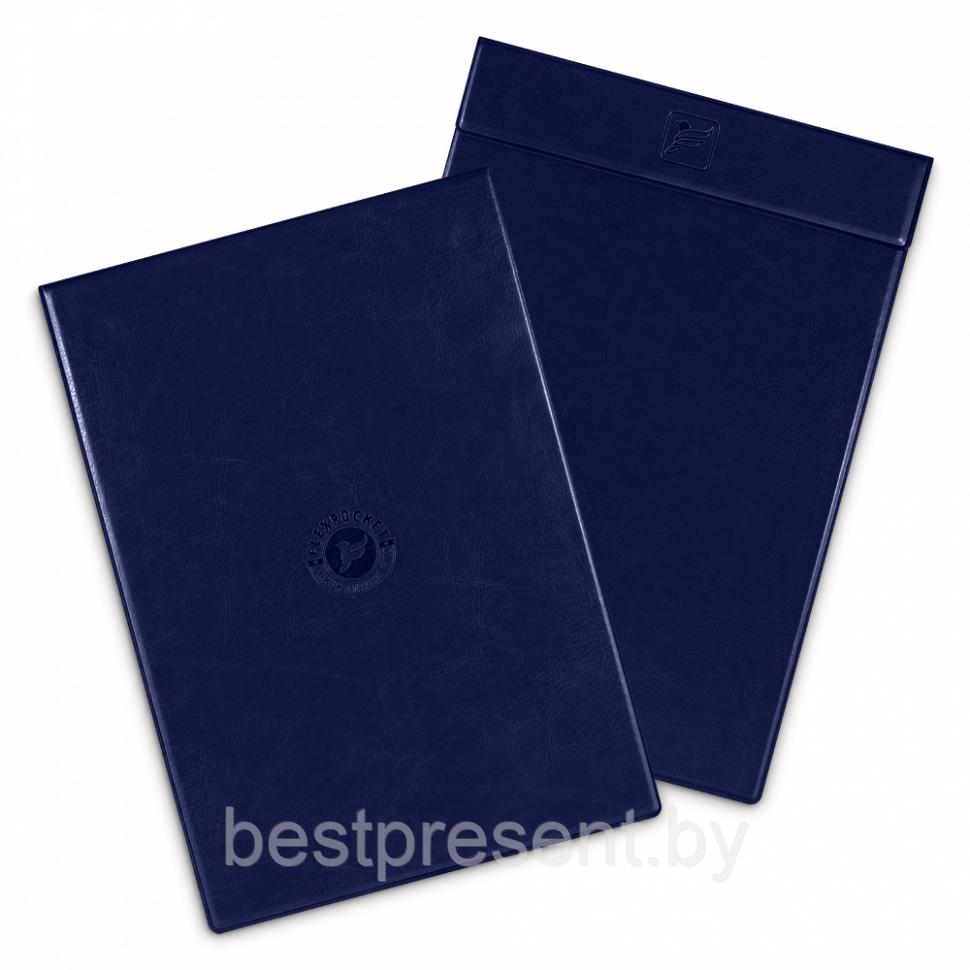 Папка планшет на магнитах, цвет темно-синий classic - фото 1 - id-p221225661