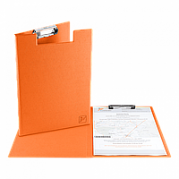 Папка планшет с крышкой, цвет оранжевый