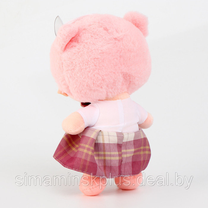 Мягкая игрушка "Куколка" с клубничкой, 25 см, цвет розовый - фото 3 - id-p221227064