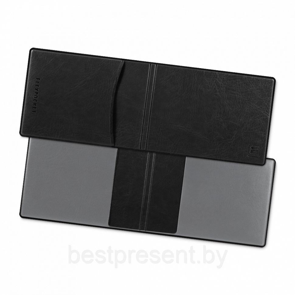 Обложка для удостоверения с карманом, цвет черный Сlassic - фото 1 - id-p221225990